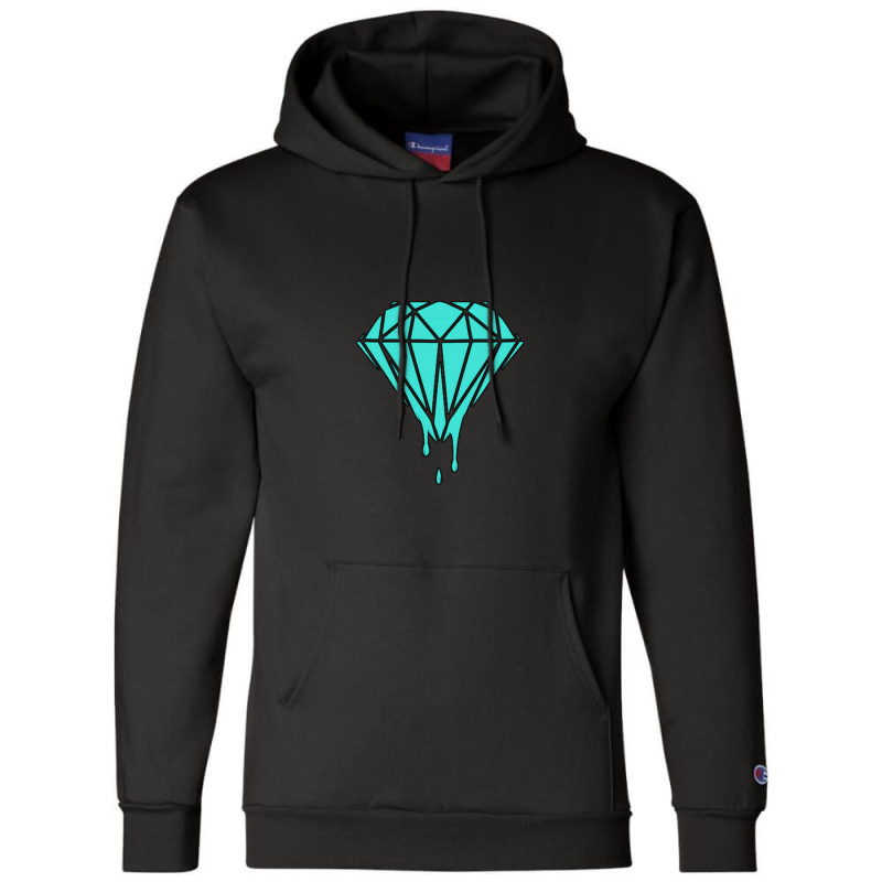 Drippin' Diamond 1 Champion Hoodie | Artistshot