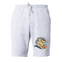 Jurassic Bay Fleece Short | Artistshot