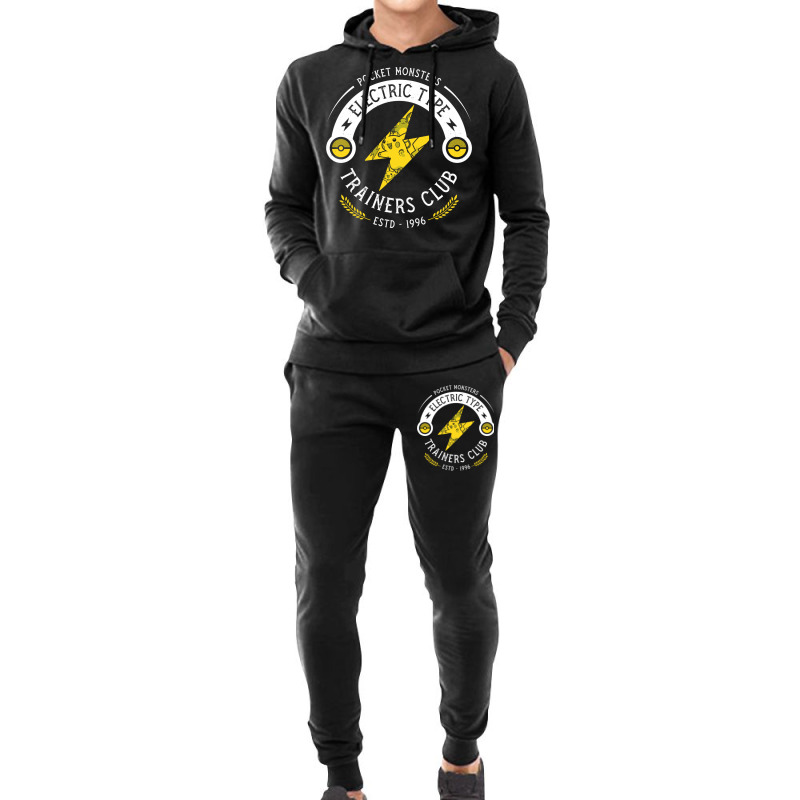 Electric Type   Trainers Club   Video Game Hoodie & Jogger Set | Artistshot