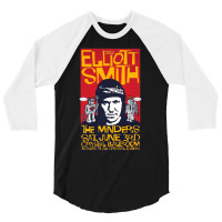 Elliott Smith 3/4 Sleeve Shirt | Artistshot