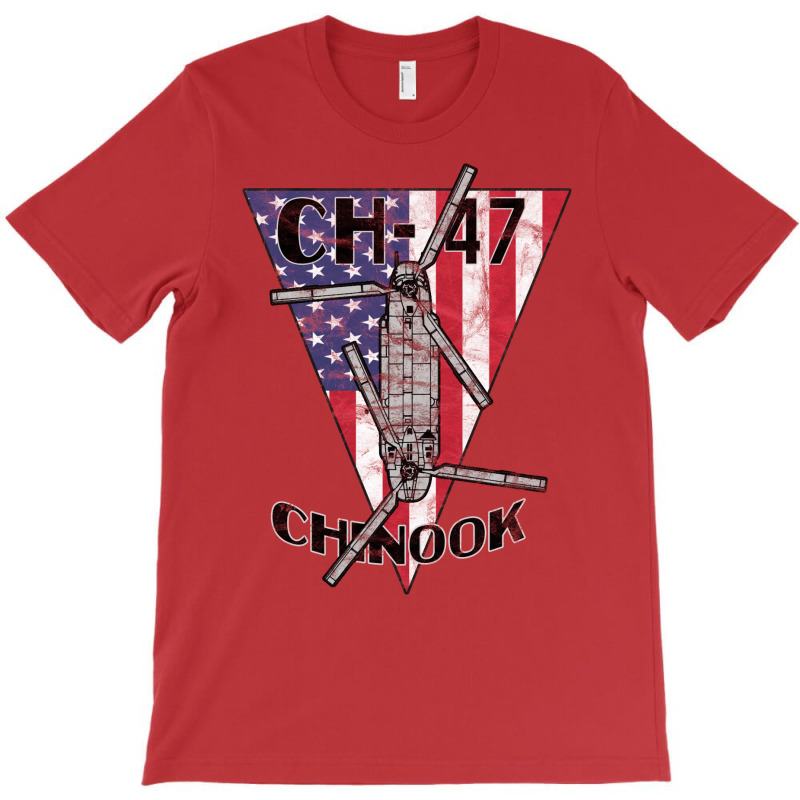 Ch 47 Chinook Transport Army Helicopter Patriotic Vintage T-Shirt by miyhaexaltoc | Artistshot