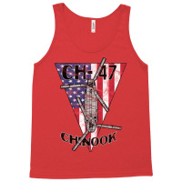 Ch 47 Chinook Transport Army Helicopter Patriotic Vintage Tank Top | Artistshot