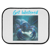 Funny Jumpscare Lobster Meme Blue Crustacean T Shirt Rear Car Mat | Artistshot