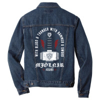 God Of Thunder   Norse Mythology Men Denim Jacket | Artistshot