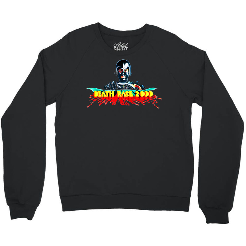 Death Race 2000 Movie Poster Crewneck Sweatshirt | Artistshot