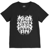 Keep Calm   Grunge Aesthetic   90s Black Metal 1 V-neck Tee | Artistshot