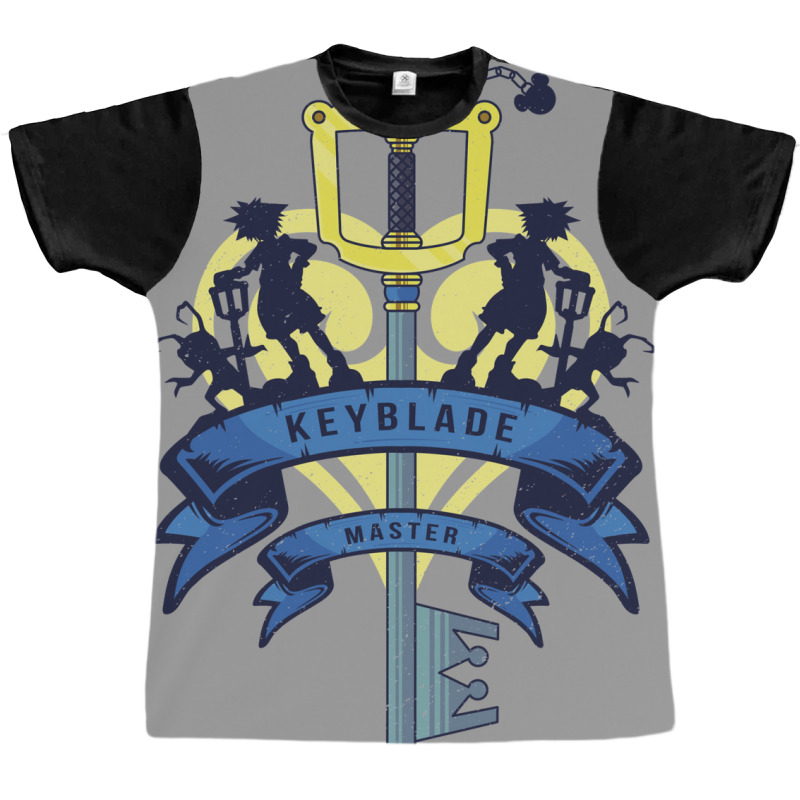 Keyblade Graphic T-shirt by legohtashyap | Artistshot