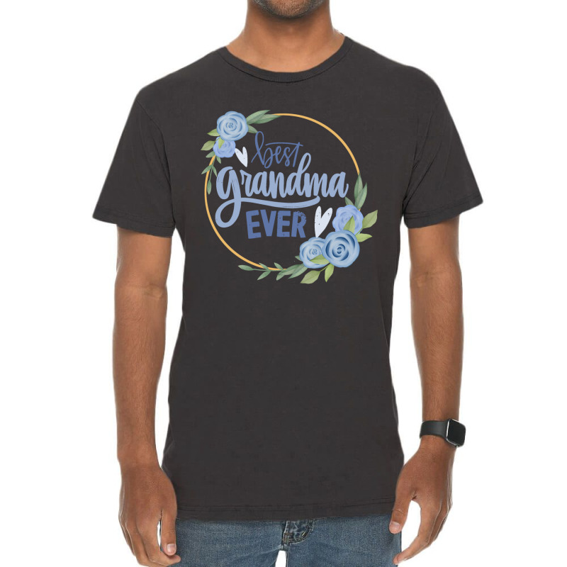 Best Grandma Vintage T-shirt | Artistshot