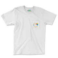 Autism Awareness Special Ed Teacher Asl Sign Language Pocket T-shirt | Artistshot