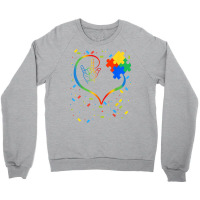 Autism Awareness Special Ed Teacher Asl Sign Language Crewneck Sweatshirt | Artistshot