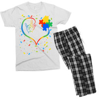 Autism Awareness Special Ed Teacher Asl Sign Language Men's T-shirt Pajama Set | Artistshot