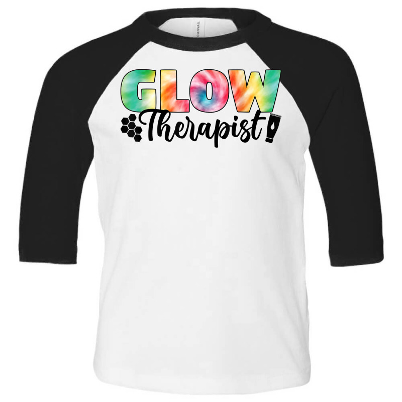 Glow Therapist Skin Care Skin Esthetician T Shirt Toddler 3/4 Sleeve Tee | Artistshot