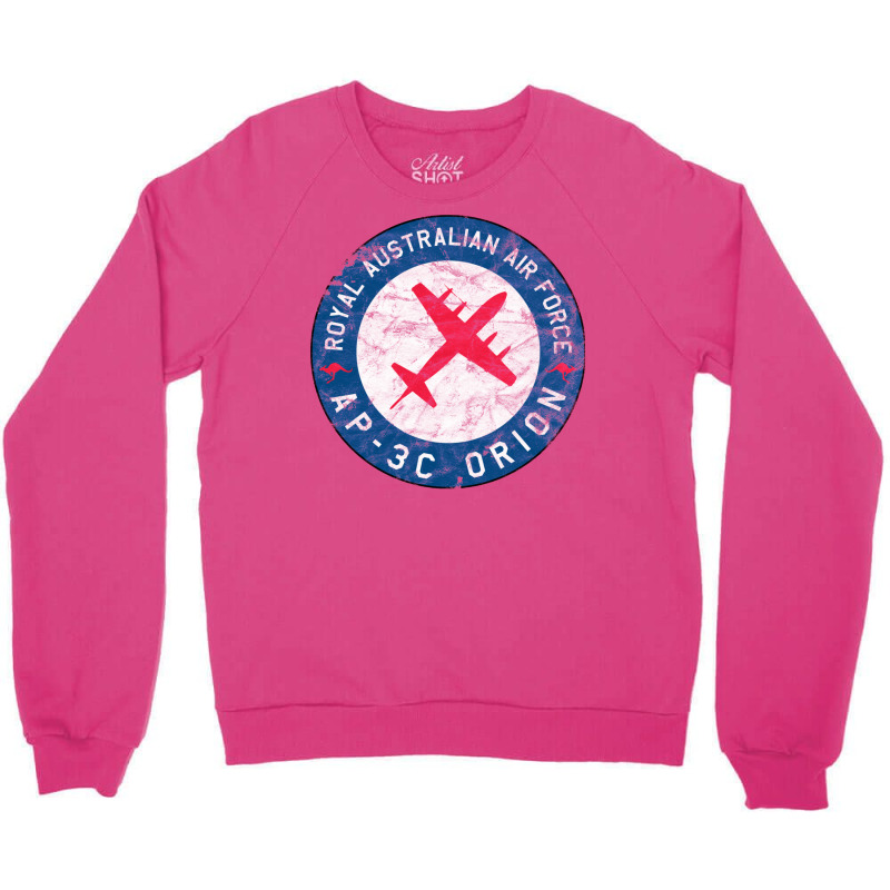 Royal Australian Air Force Ap 3c Orion Airplane Vintage Crewneck Sweatshirt by enzycahojen | Artistshot