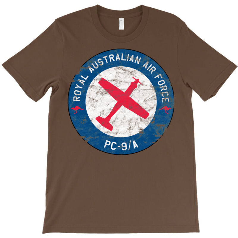 Royal Australian Air Force Pc 9a Airplane Vintage T-Shirt by enzycahojen | Artistshot