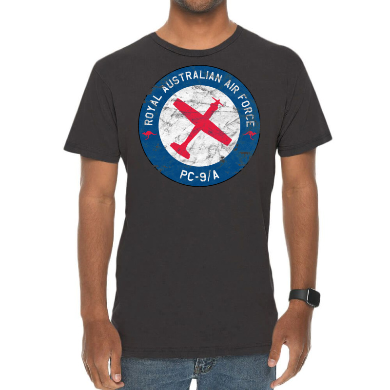 Royal Australian Air Force Pc 9a Airplane Vintage Vintage T-Shirt by enzycahojen | Artistshot