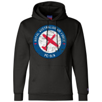 Royal Australian Air Force Pc 9a Airplane Vintage Champion Hoodie | Artistshot