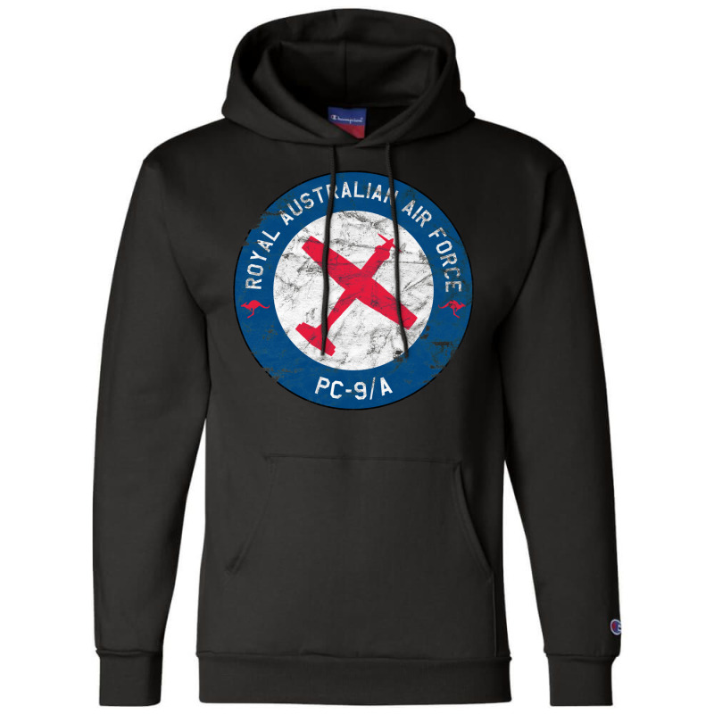 Royal Australian Air Force Pc 9a Airplane Vintage Champion Hoodie by enzycahojen | Artistshot