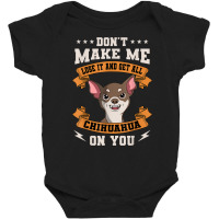 Chihuahua Angry Pet Animal Lover Dog Owner Breeder T Shirt Baby Bodysuit | Artistshot