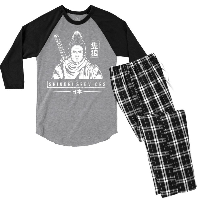 Shinobi Services 1 Men's 3/4 Sleeve Pajama Set | Artistshot