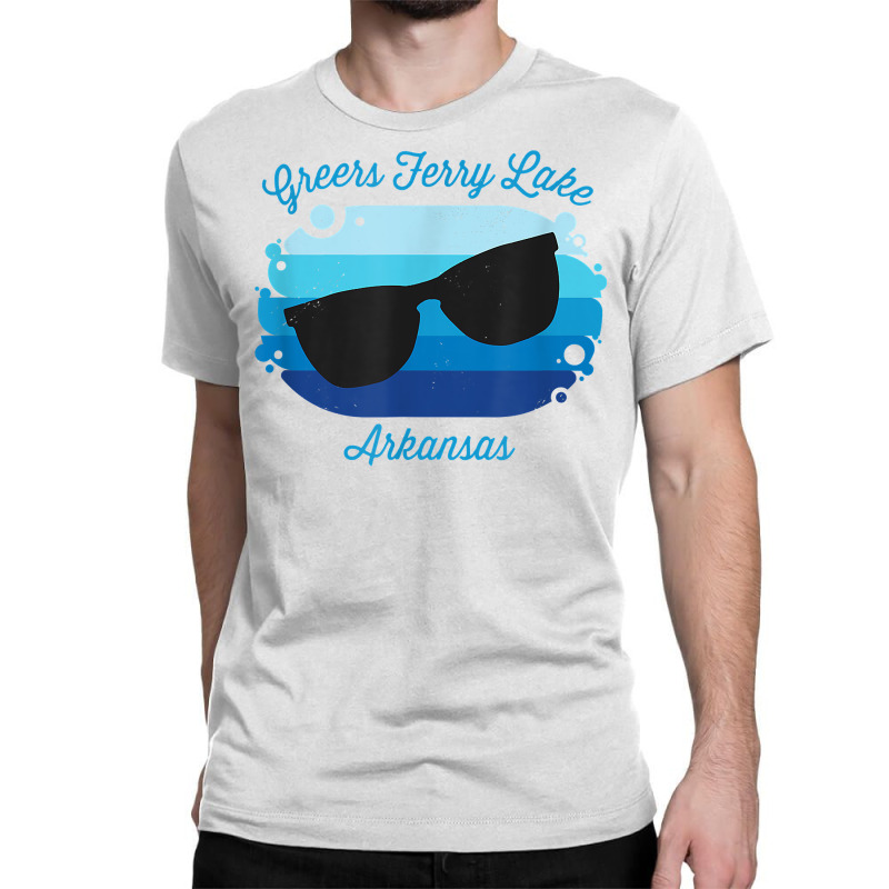 Greers Ferry Lake Arkansas Souvenir Graphic T Shirt Classic T-shirt by alph0r9bang | Artistshot