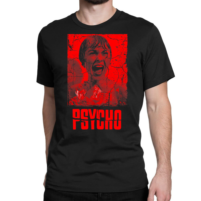 Psycho Scream Tee Classic T-shirt by dhalamvelkov1 | Artistshot