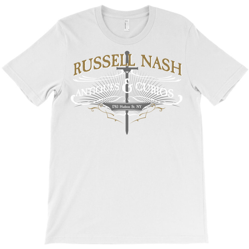 Russell Nash Antiques And Curios T-Shirt by enzycahojen | Artistshot