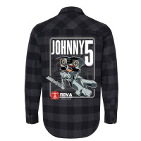 Nova Laboratories Johnny Five Flannel Shirt | Artistshot