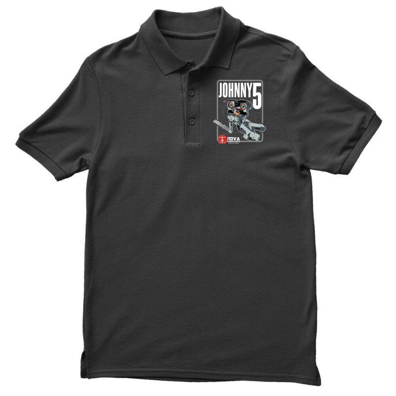 Nova Laboratories Johnny Five Men's Polo Shirt by direkibantoso | Artistshot