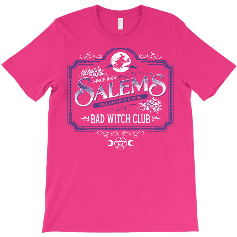 Salem's Daughters   Bad Witch Club   Halloween   Spooky   Goth T-Shirt by enzycahojen | Artistshot