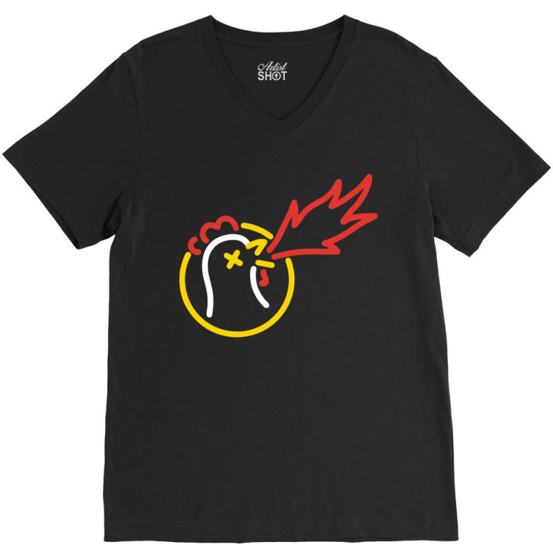 Hot Ones V-neck Tee | Artistshot