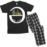 Be A Schwa Don't Stress Fun Phonics Speech Pathologist Shirt Men's T-shirt Pajama Set | Artistshot