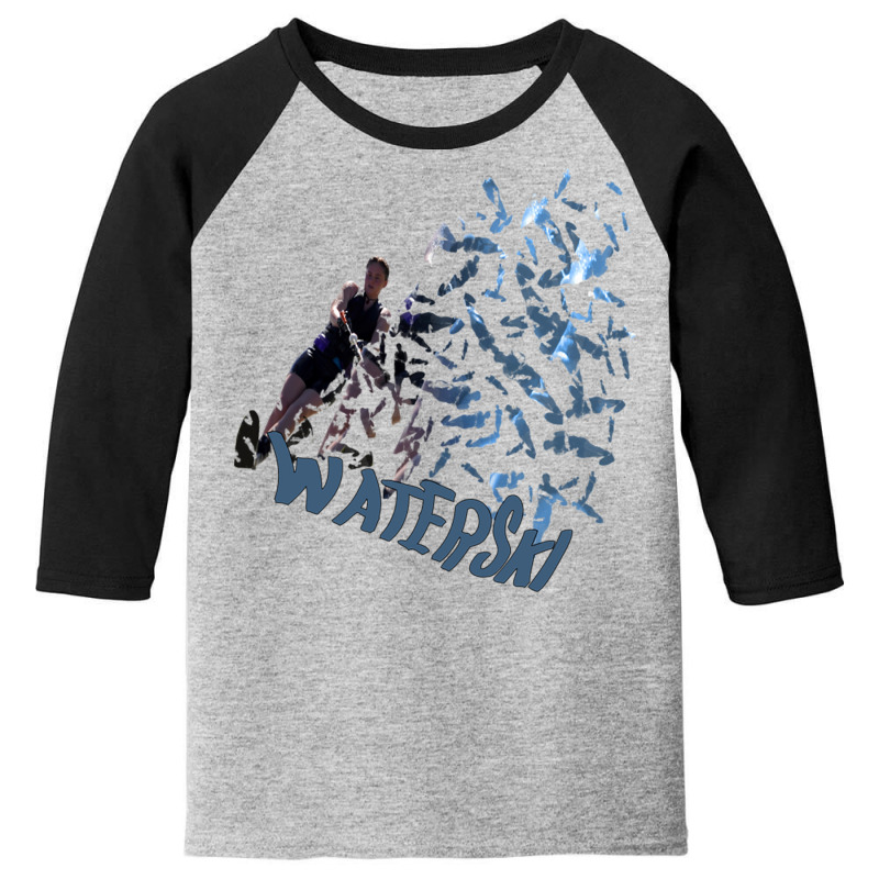 Waterski Dispersion For Waterskiers Youth 3/4 Sleeve by Atep | Artistshot