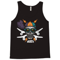 Skateboarding Skull Tank Top | Artistshot