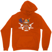 Skateboarding Skull Unisex Hoodie | Artistshot