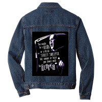 How's It Going Death Men Denim Jacket | Artistshot