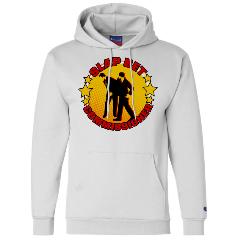 Slap Bet Commissioner Champion Hoodie | Artistshot