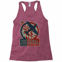 National Air Races Vintage Airplane Racing Design Racerback Tank | Artistshot