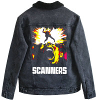 Scanners 1 Unisex Sherpa-lined Denim Jacket | Artistshot