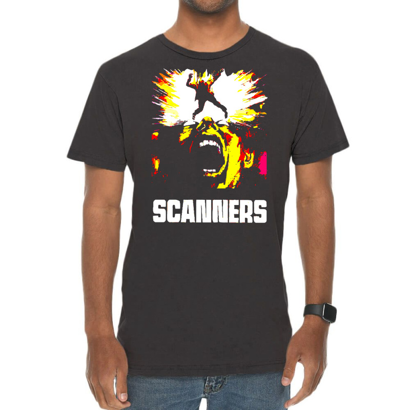 Scanners 1 Vintage T-Shirt by enzycahojen | Artistshot