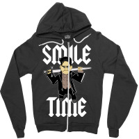 Smile Time Puppet Zipper Hoodie | Artistshot