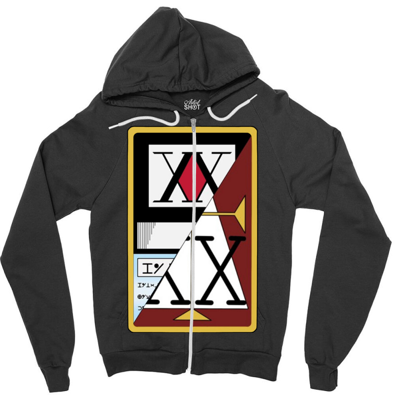 Hunter License Zipper Hoodie | Artistshot