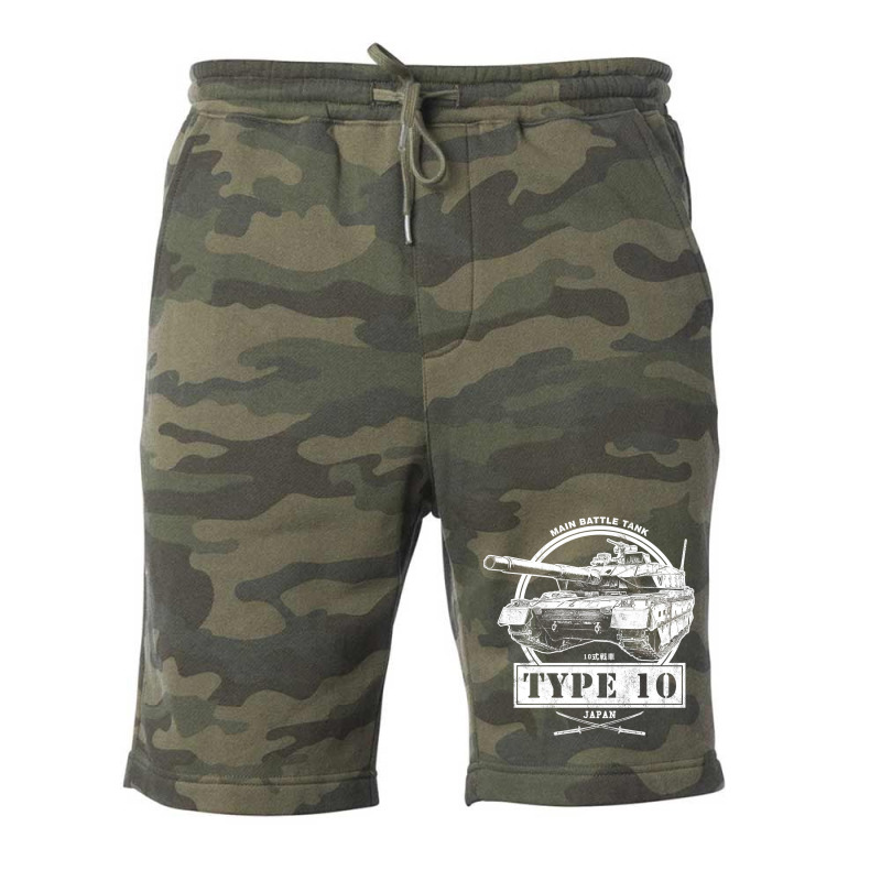 Type 10 Japanese Tank Fleece Short by saureropreanl | Artistshot