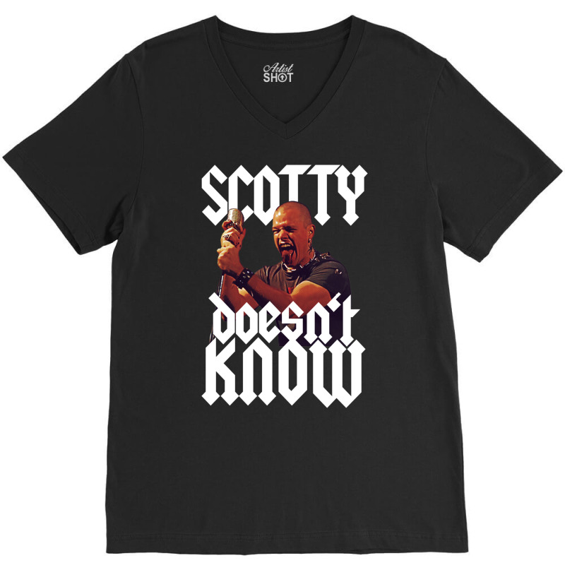 Scotty Doesn't Know V-Neck Tee by enzycahojen | Artistshot