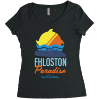 Phloston Paradise In The Angel Constellation Women's Triblend Scoop T-shirt | Artistshot