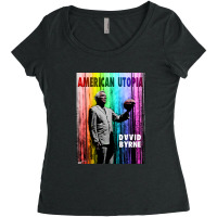 American Utopia (rainbow) Women's Triblend Scoop T-shirt | Artistshot