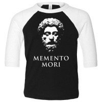 Memento Mori With Marcus Aurelius Head T Shirt Toddler 3/4 Sleeve Tee | Artistshot