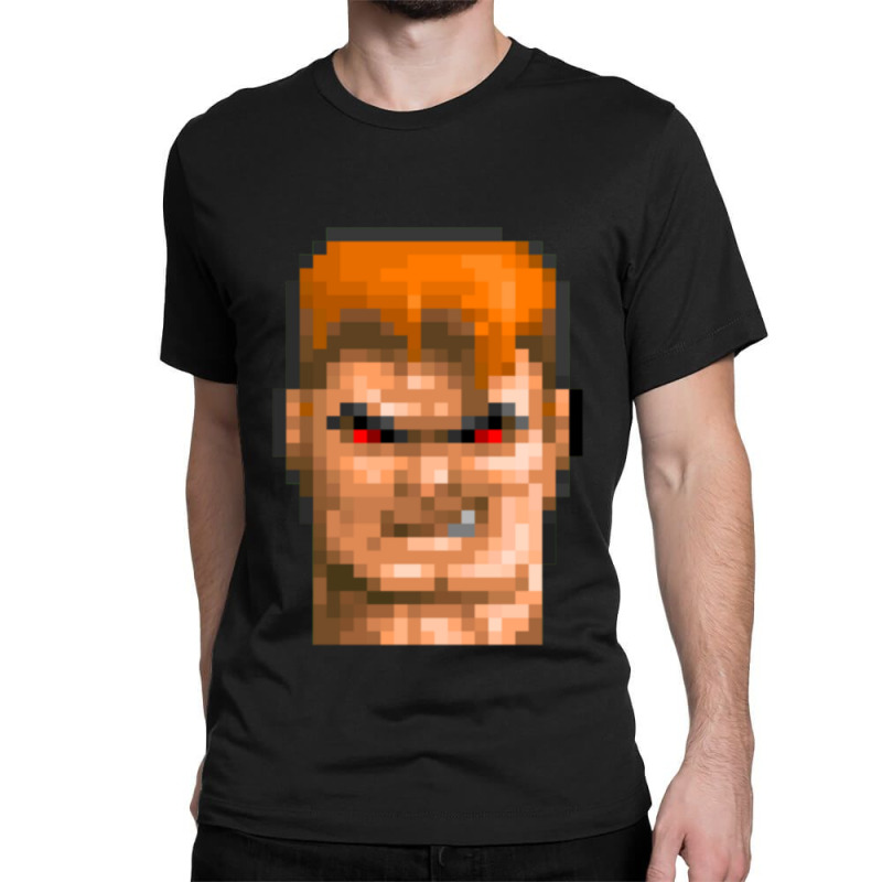 Wolfenstein 3d Bj Blazkowicz I Am Death Incarnated! Classic T-shirt by apolitery | Artistshot