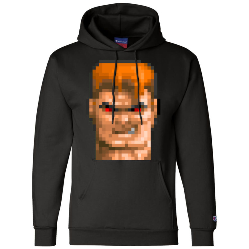 Wolfenstein 3d Bj Blazkowicz I Am Death Incarnated! Champion Hoodie by apolitery | Artistshot