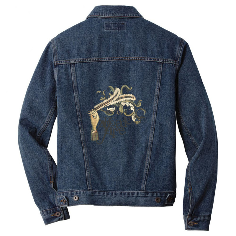 Arcade Fire - Funeral Men Denim Jacket by AmyHogan | Artistshot