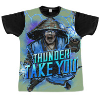 Thunder God Graphic T-shirt | Artistshot